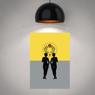 Astra Weibliche Moderne Kunst Poster