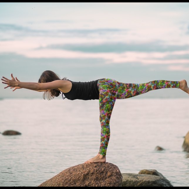 Astral Blume Grunge Leggings - Spaß (Von Creator hochgeladen)