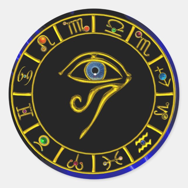 ASTRAL EYE RUNDER AUFKLEBER (Vorderseite)