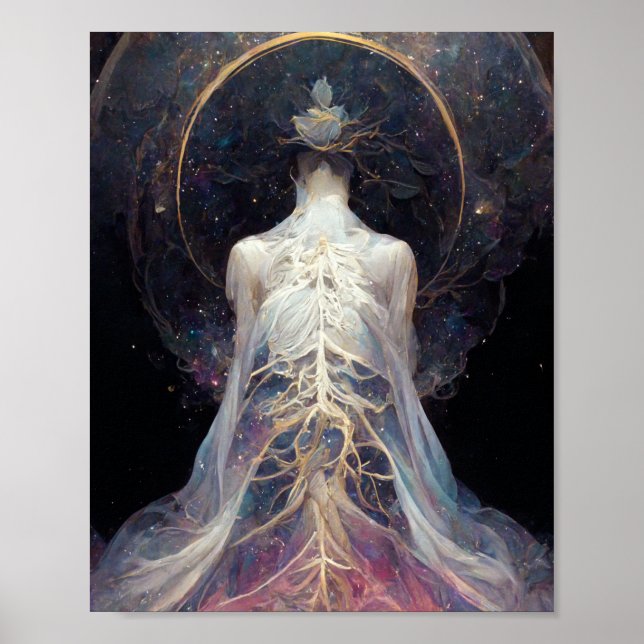 Astral Ganglia 2 Fantasy Science Fiction Art Poster (Vorne)