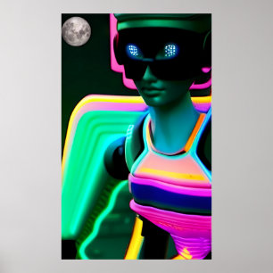 Astral Glider Poster