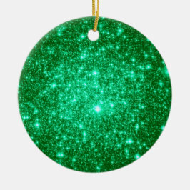 Astral Glitzer Grüne Weihnachtsschmuck