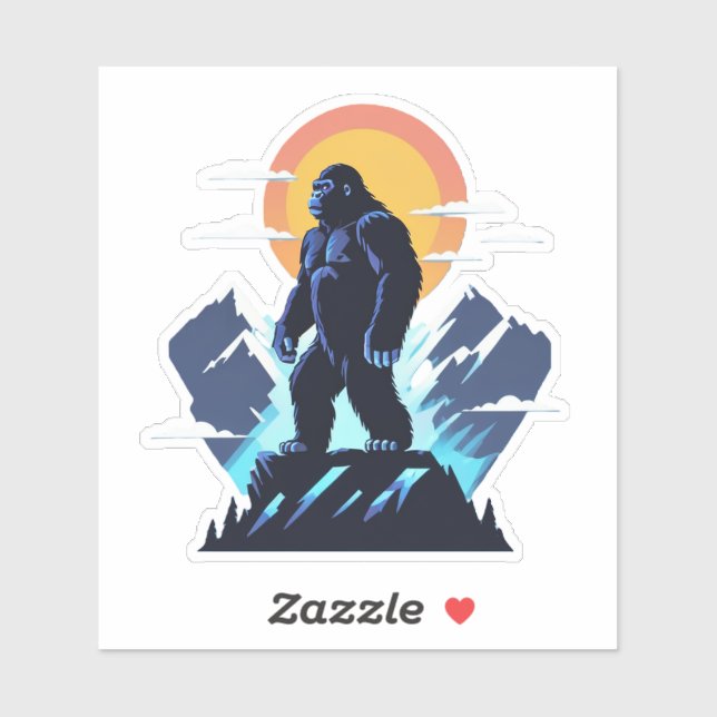 Astral Kong The North4 Aufkleber (Blatt)