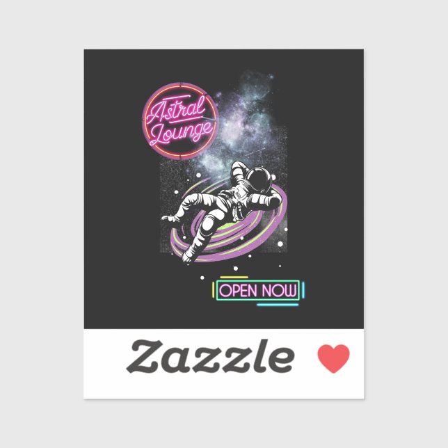 Astral Lounge - Sticker (Blatt)