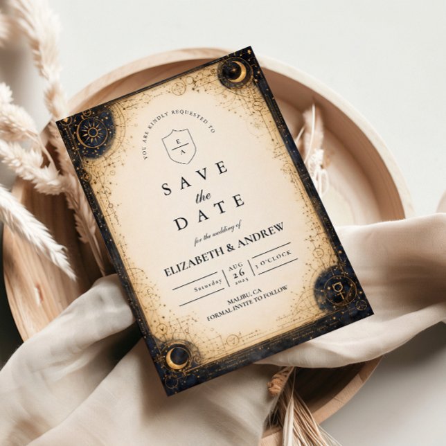 Astral Night Wedding Save The Date (Von Creator hochgeladen)