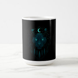 Astral Panther - Kosmischer Dunkler Jäger Kaffeetasse