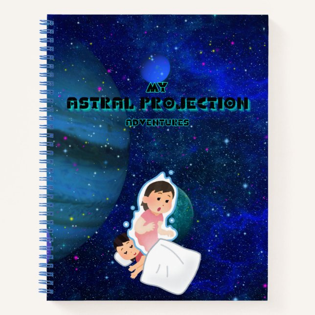 Astral Travel Journal Notizbuch (Vorderseite)