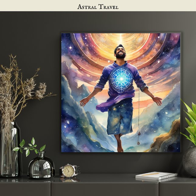 Astral Travel OBE Lucid Dreamer Dream Traumstrecke Poster (Von Creator hochgeladen)