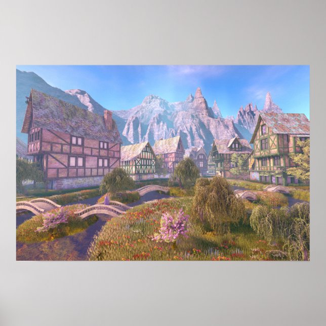 Astral Village Poster (Vorne)