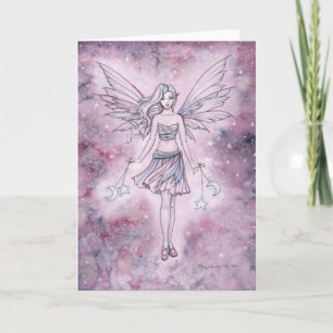 Astralina Feen-Illustration von Molly Harrison Karte