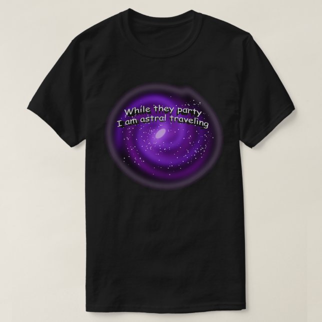 Astralprojektion Universe Design T-Shirt (Design vorne)