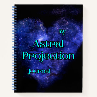 Astralprojektionsblatt Notizbuch