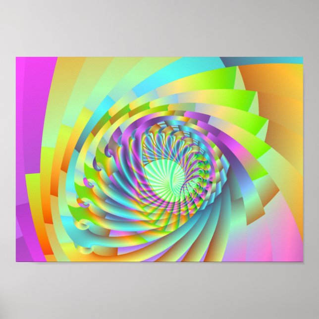 Astralspirale Poster (Vorne)