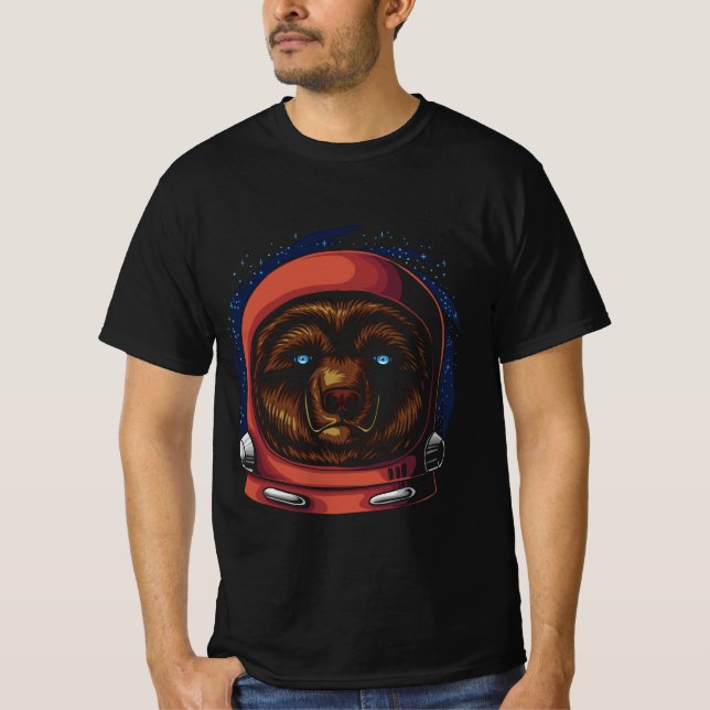 Astro Bear Artistics Print on Demand T-Shirt (Vorderseite)