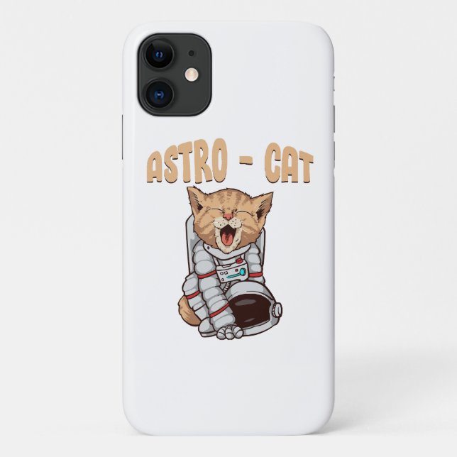 Astro Cat Case-Mate iPhone Hülle (Rückseite)