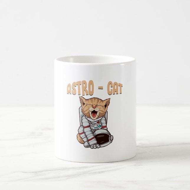Astro Cat Kaffeetasse (Mittel)
