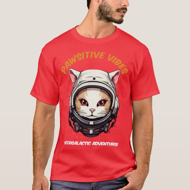 Astro Cat T-Shirt (Vorderseite)