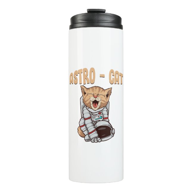 Astro Cat Thermosbecher (Vorderseite)
