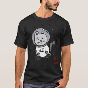 Astro Cat - Weltraumkatze im All - Astronau T-Shirt