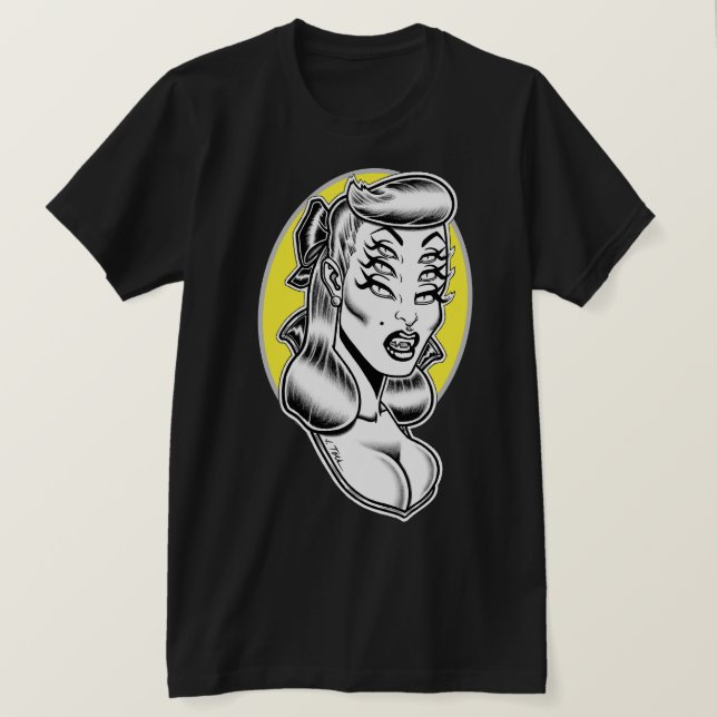 Astro-Creeps™/Candy La Vamp™ T-Shirt (Design vorne)