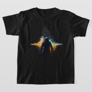 Astro-Drips : T-shirt Astronaut Space Art