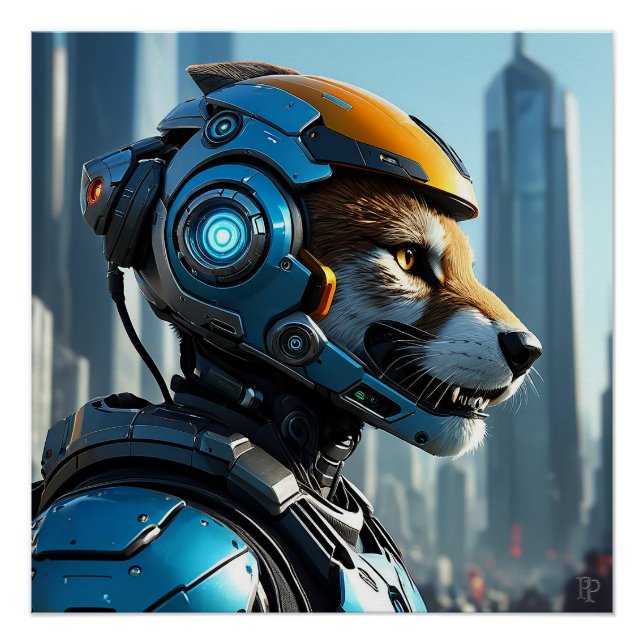 Astro Fox Poster (Vorderseite)