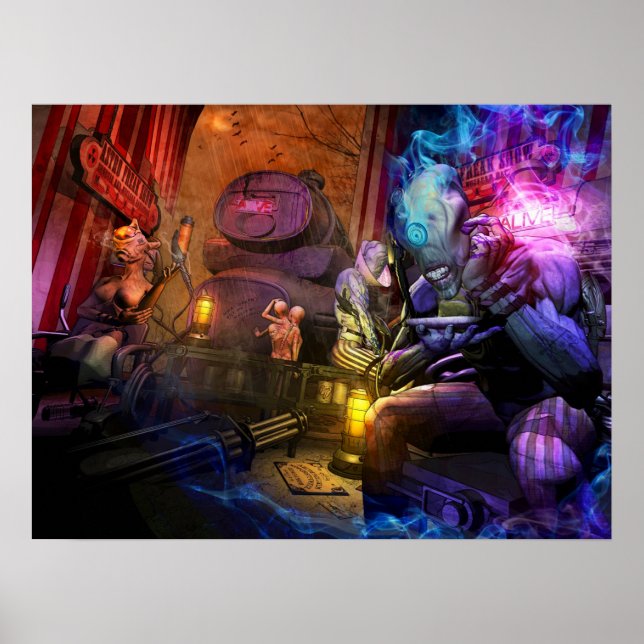 Astro Freak Show Poster (Vorne)