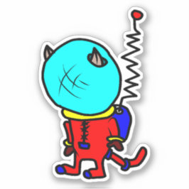 Astro-Kater-Anzug Aufkleber