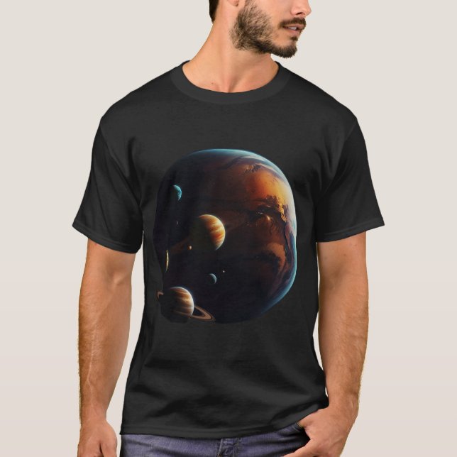 Astro Planets T - Shirt (Vorderseite)