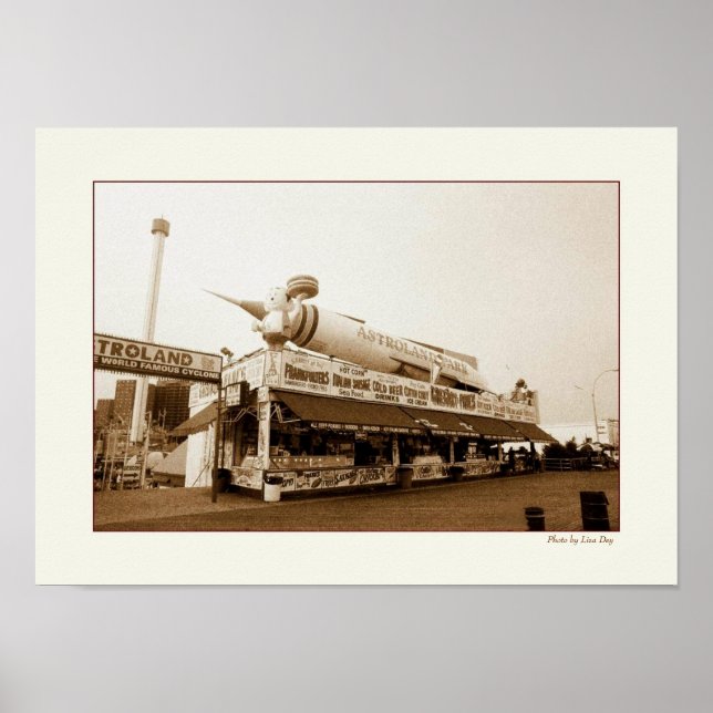 Astroland Food Stand Poster (Vorne)