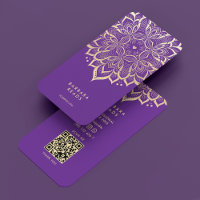 Astrologe Healer Royal Lila Elegant Mandala