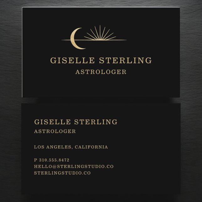Astrologe Visitenkarte (Von Creator hochgeladen)