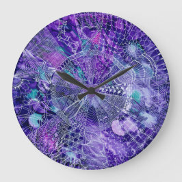 Astrological Acrylic Wall Clock Große Wanduhr