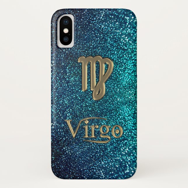 Astrologie-aquamariner Case-Mate iPhone Hülle (Rückseite)