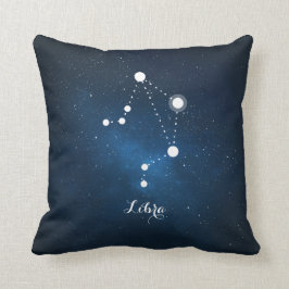 Astrologie Blauer Nebel Libra Kissen