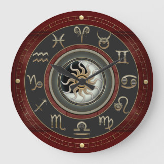 Astrologie Große Wanduhr
