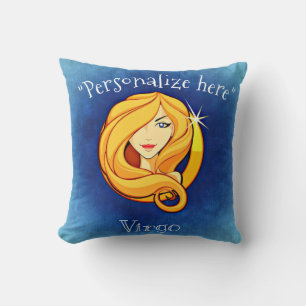 Astrologie Horoskop Virgo Decorative Throw P Kissen