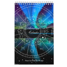 Astrologie Kalender mit Planeten