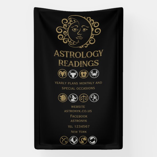 Astrologie Lesen Banner (Vertikal)