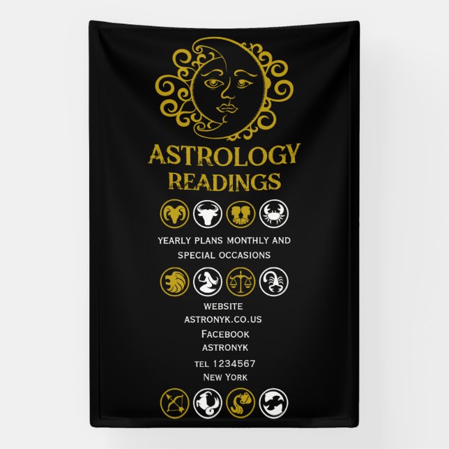 Astrologie Lesen Banner (Vertikal)