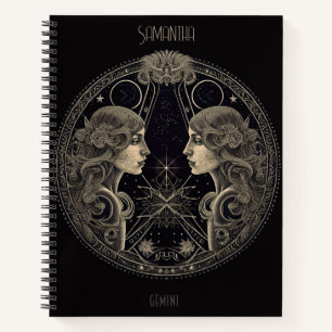 Astrologie-Notebook für Gemini Notizbuch