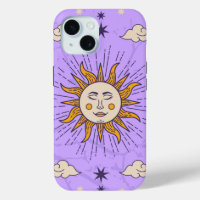 Astrologie Phonecases: Sun-Zeichen im Himmelsstil