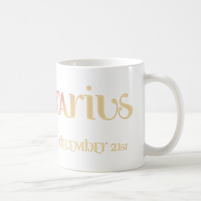 Astrologie Sagittaire Zodiac d1 Mug (Droite)