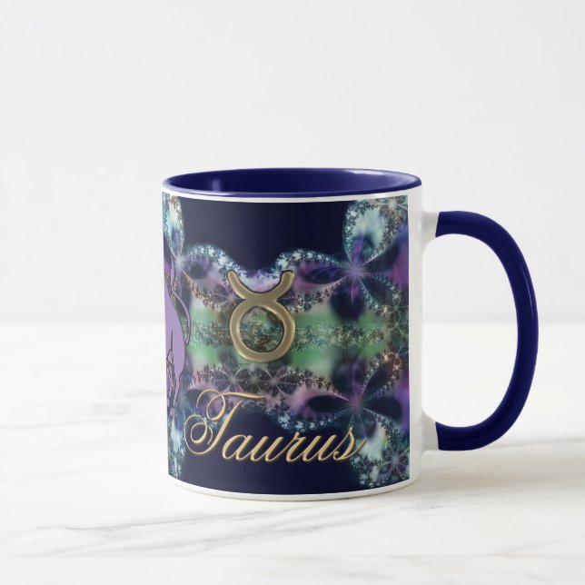 Astrologie-Tierkreis-Zeichen-Stier der Stier Tasse (Rechts)