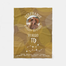 Astrologie Virgo Zodiac Signage Foto Custom Geburt