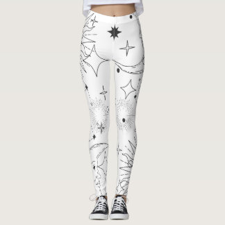 ASTROLOGIE (WEISS) LEGGINGS