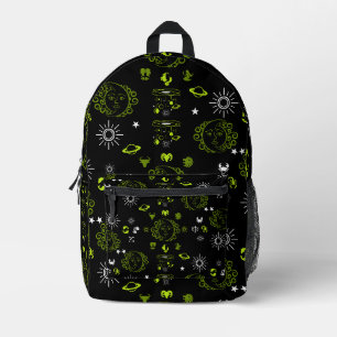 Astrologie-Wohngestaltung Bedruckter Rucksack