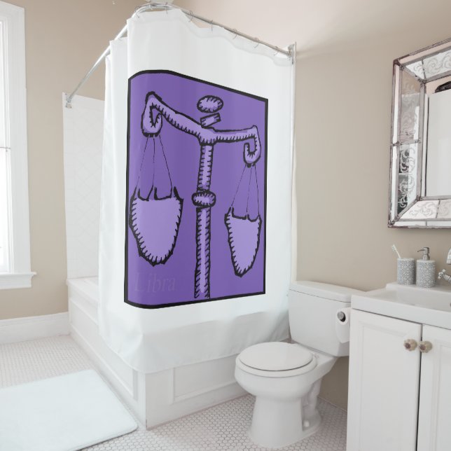 Astrologie Zodiac Cancer Sign Birthday Dusche C Sh Duschvorhang (Beispiel)