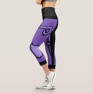 Astrologie Zodiac Libra Geburt HWCL Capri Leggings