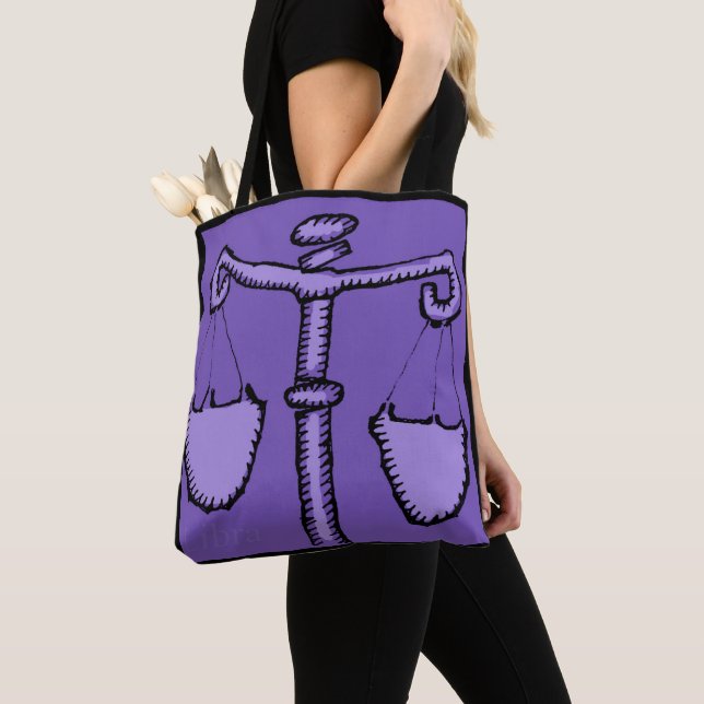 Astrologie Zodiac Sign Libra Geburtstag AOTB1 Tasche (Von Nahem)